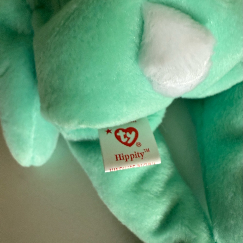 1997 Hippity the Rabbit Beanie Baby - Picture 10 of 11